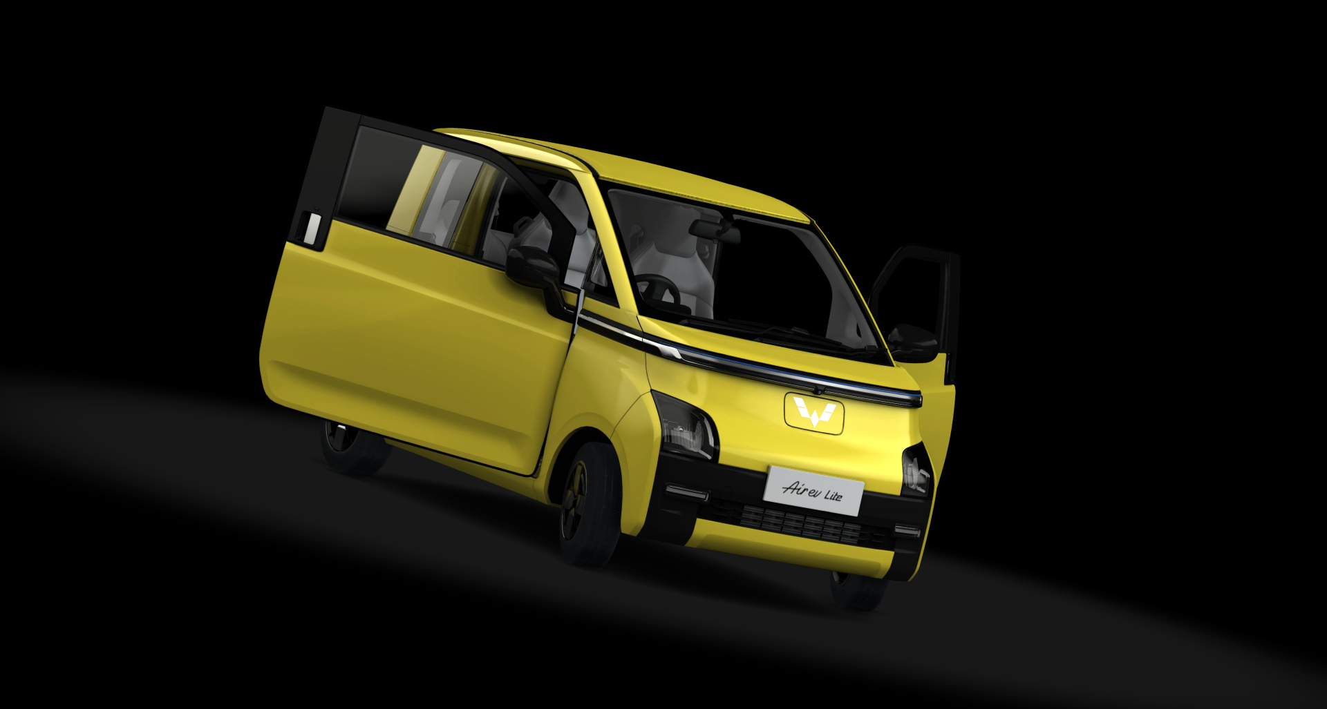 Wuling Air EV 2023 | Lite, skin lemon_yellow
