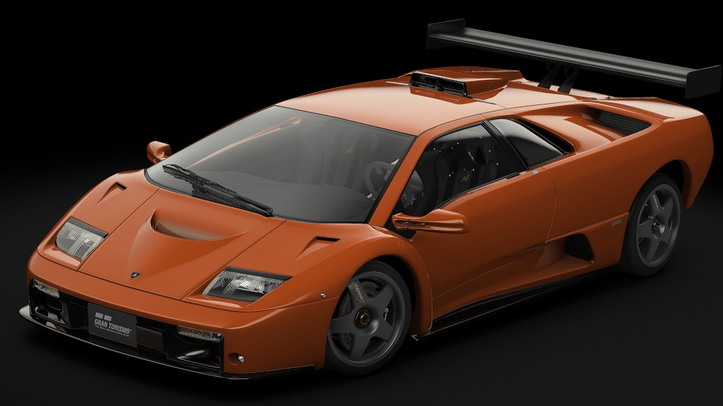 Lamborghini Diablo GTR, skin Arancio