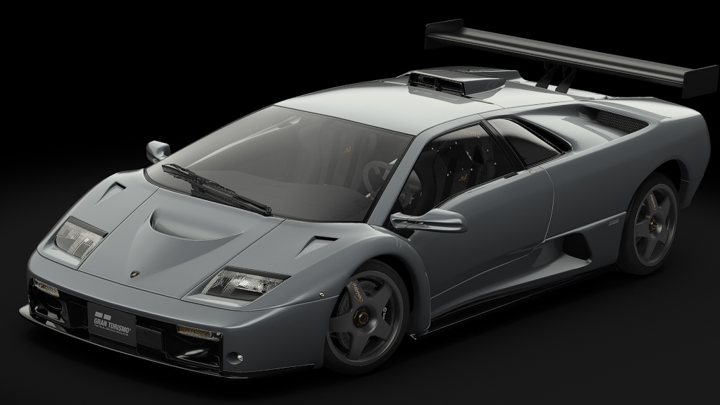 Lamborghini Diablo GTR, skin Argento Titanio