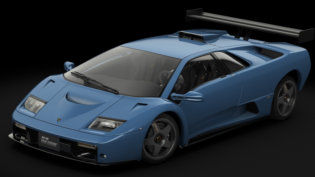 Lamborghini Diablo GTR, skin Blu Ghiaccio