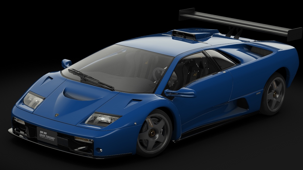 Lamborghini Diablo GTR, skin Blu Le Mans