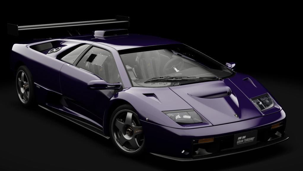 Lamborghini Diablo GTR, skin Blu Scuro