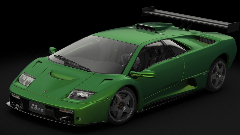 Lamborghini Diablo GTR, skin Camaleonte Verde