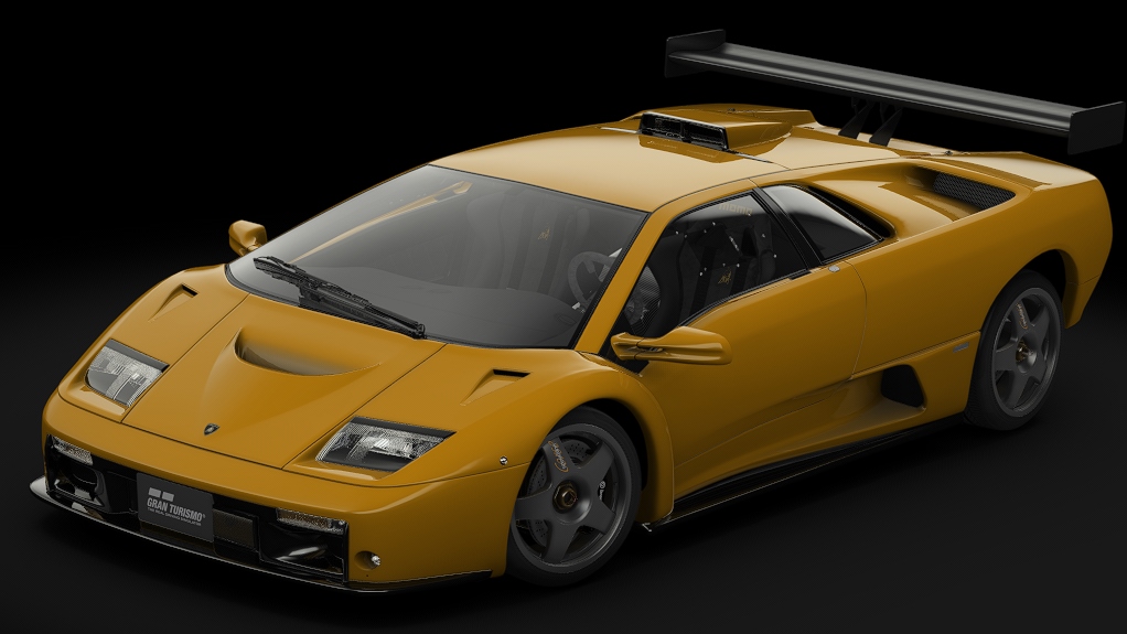 Lamborghini Diablo GTR, skin Giallo