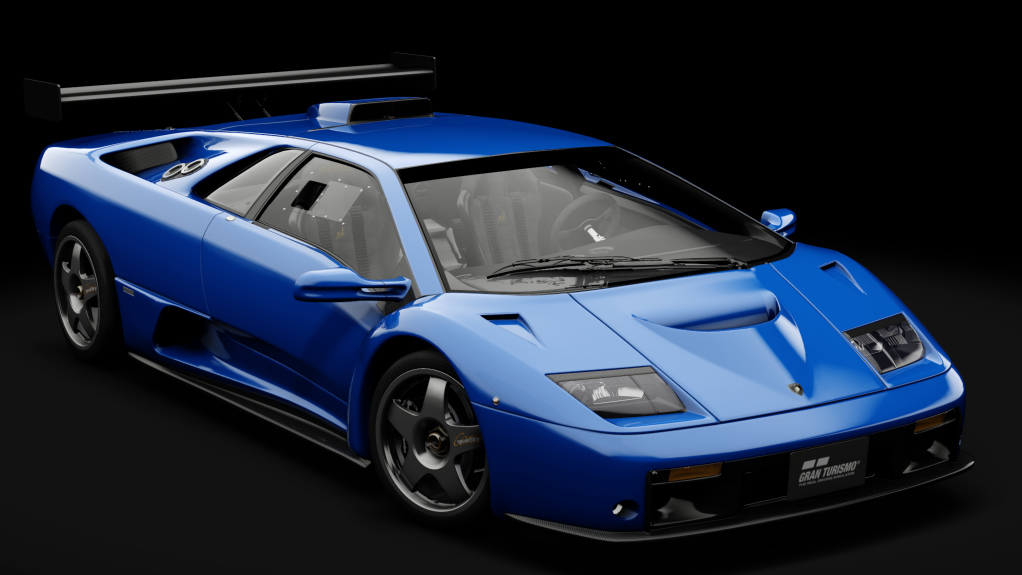 Lamborghini Diablo GTR, skin Monterey Blu