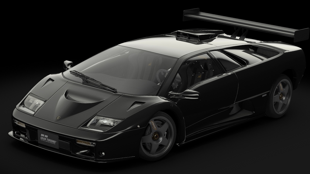 Lamborghini Diablo GTR, skin Nero