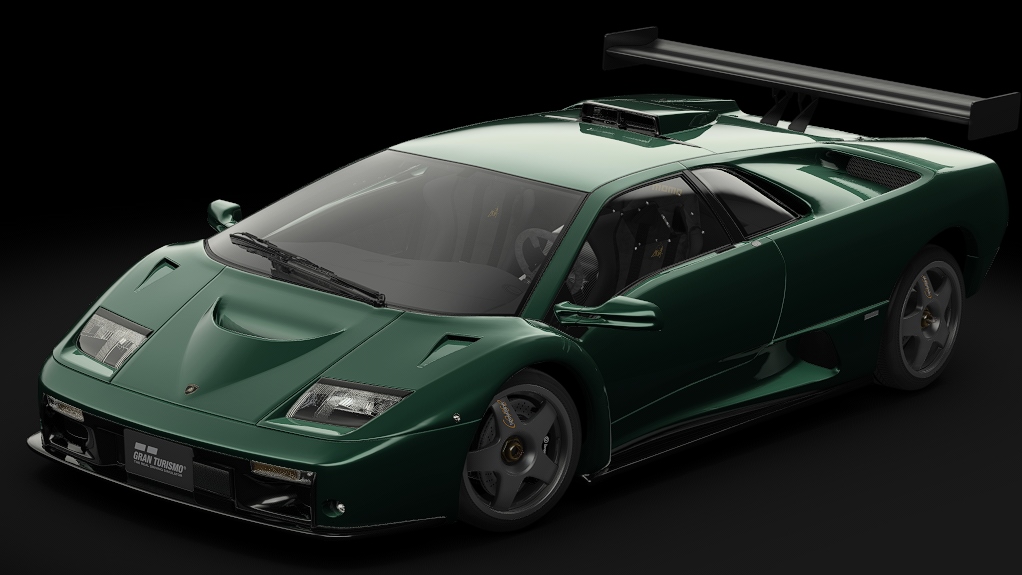 Lamborghini Diablo GTR, skin Verde Scuro