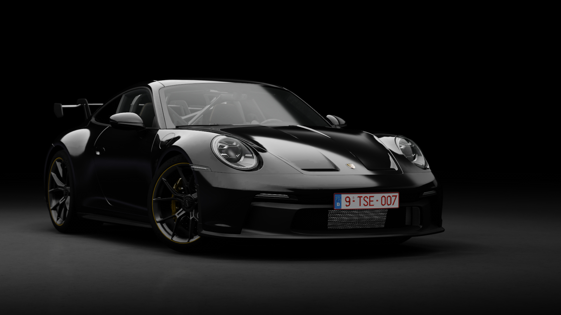 Porsche 911 GT3 (992) Manual, skin 06_black