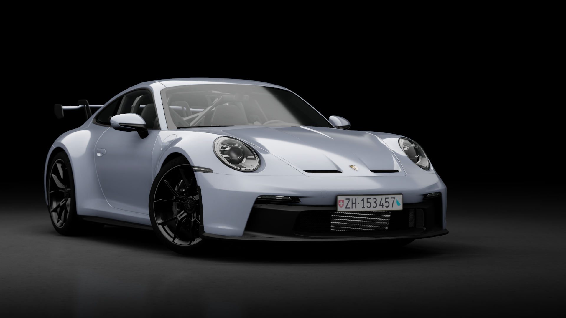 Porsche 911 GT3 (992) Manual, skin Dolomite Silver Metallic