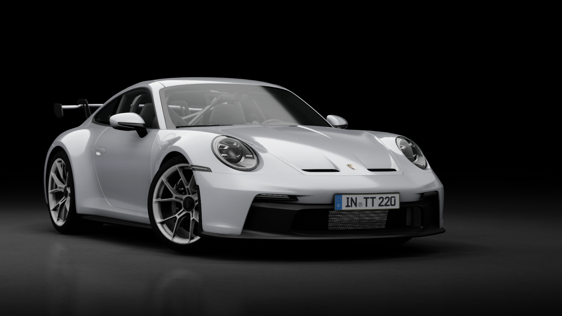 Porsche 911 GT3 (992) Manual, skin Silver GT1