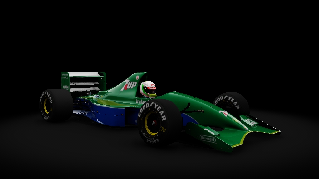 ASR Formula 1991 - Jordan 191, skin 33_decesaris_r3