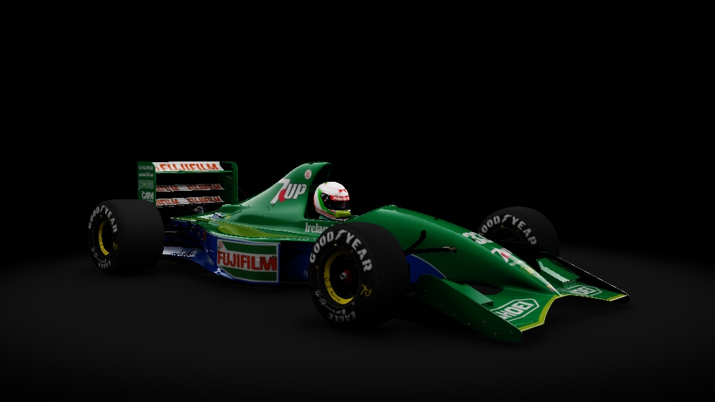 ASR Formula 1991 - Jordan 191, skin 33_decesaris_r9