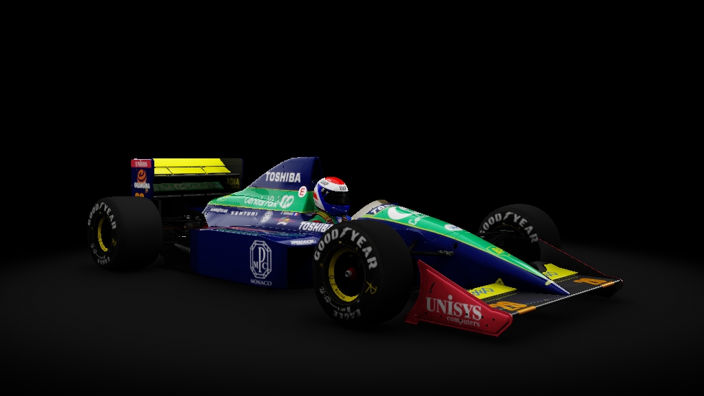 ASR Formula 1991 - Lola LC91, skin 29_bernard_r12_r13