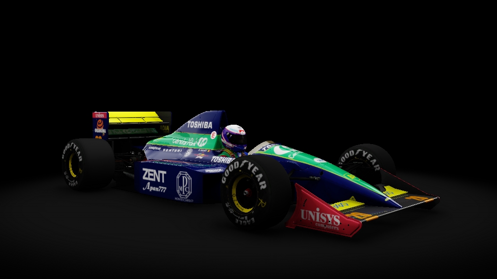 ASR Formula 1991 - Lola LC91, skin 29_gachot_r16