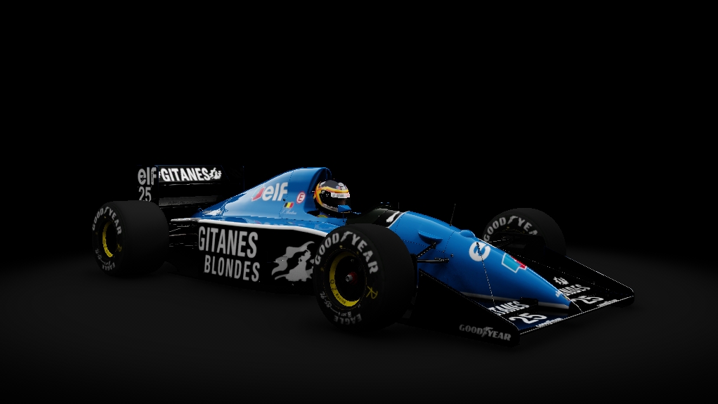 ASR Formula 1991 - Ligier JS35B Preview Image