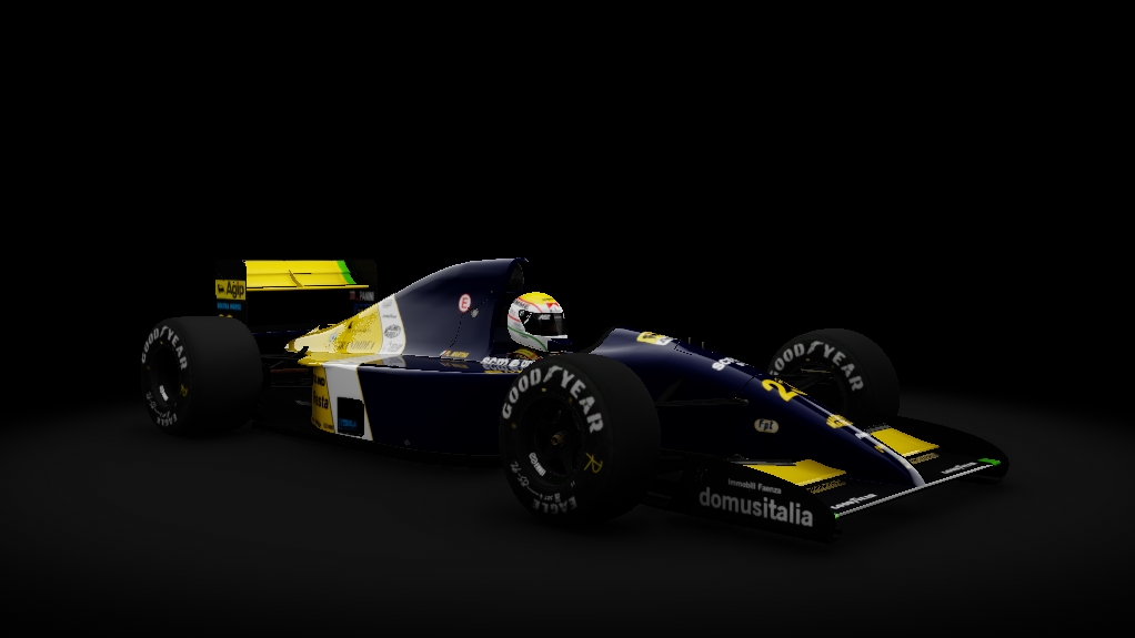 ASR Formula 1991 - Minardi M191, skin 23_martini_r2