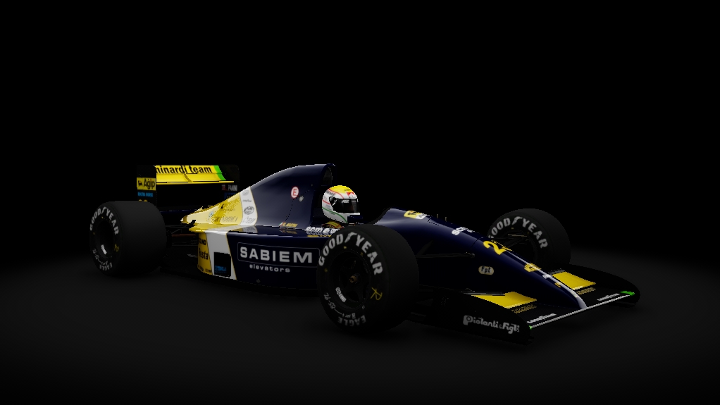 ASR Formula 1991 - Minardi M191, skin 23_martini_r4