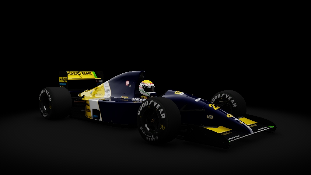 ASR Formula 1991 - Minardi M191, skin 23_martini_r5_r6_r7