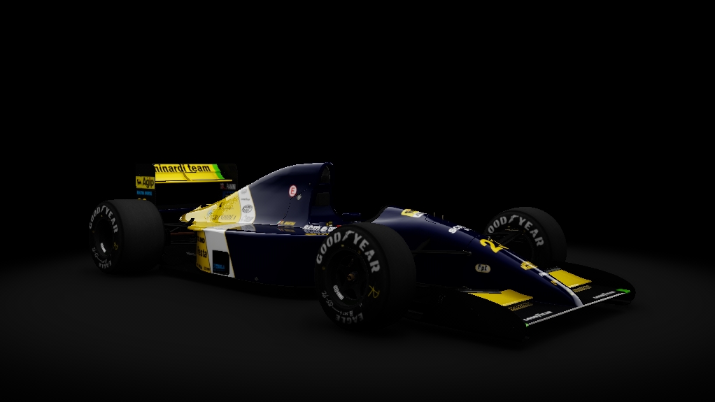 ASR Formula 1991 - Minardi M191, skin 23_martini_r8