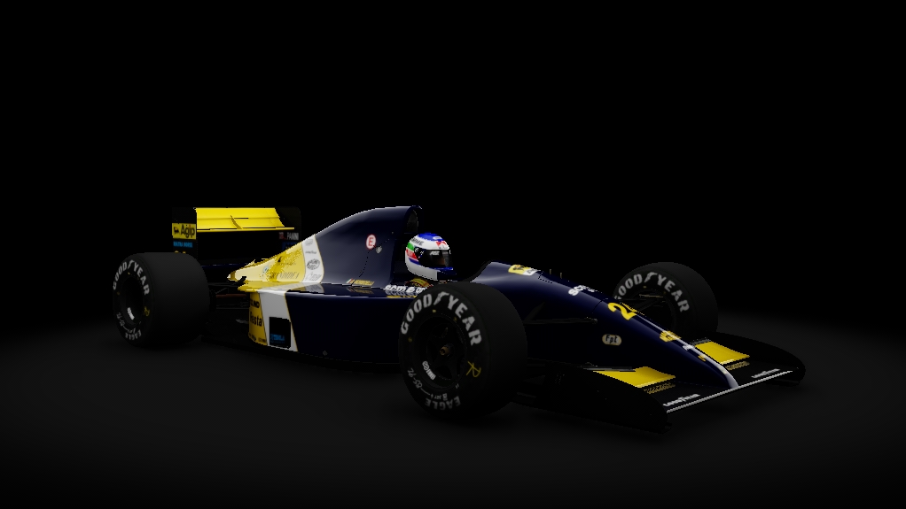 ASR Formula 1991 - Minardi M191, skin 24_morbidelli_r1_r3