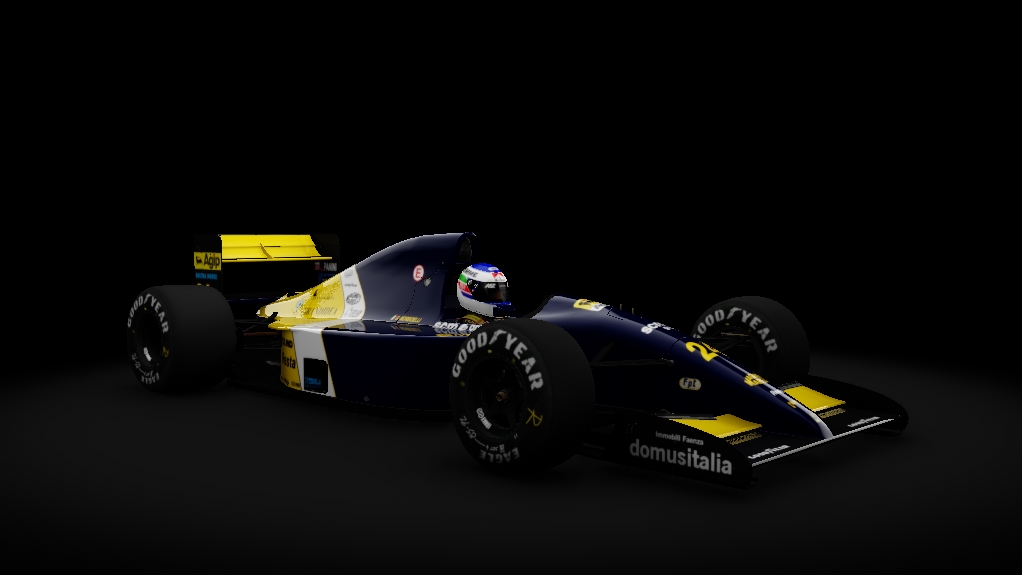 ASR Formula 1991 - Minardi M191, skin 24_morbidelli_r2