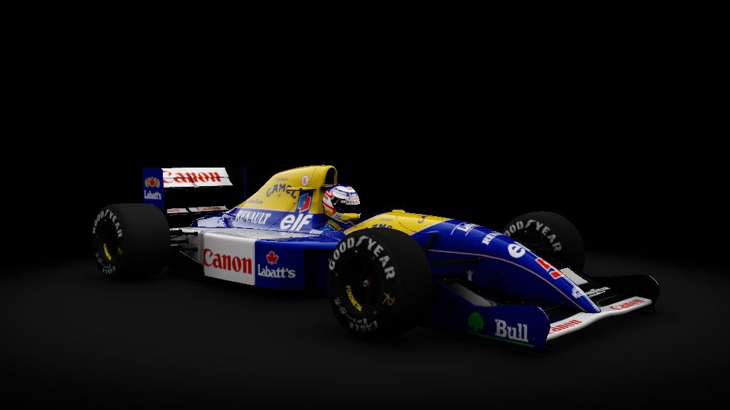 ASR Formula 1991 - Williams FW14, skin 5_Mansell_r5