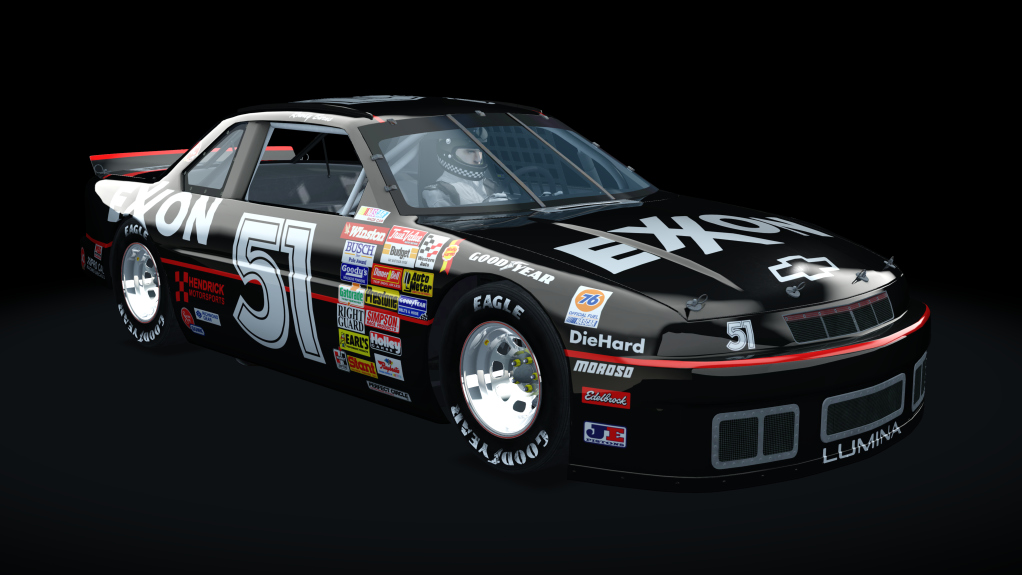 Stock Car 90 Oval, skin 51Exxon