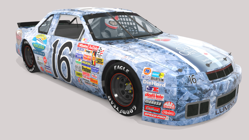 Stock Car 90 Oval, skin ClearlyCanadian