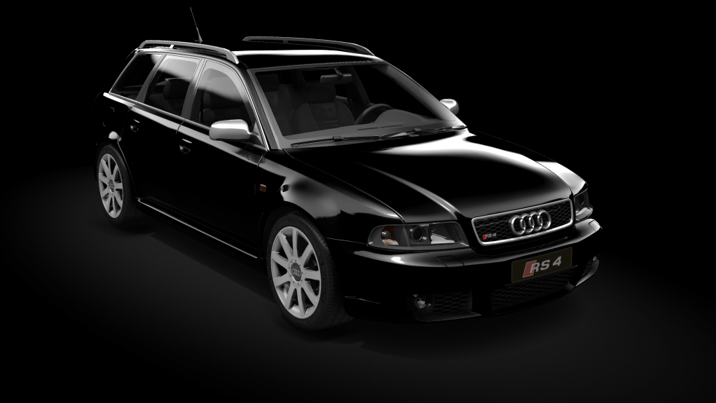 Audi RS4 Avant B5 2001, skin Black
