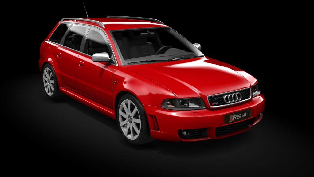 Audi RS4 Avant B5 2001, skin Misano Red