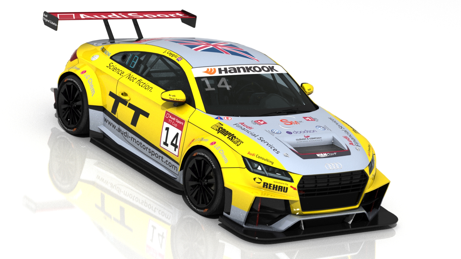 Audi TT Cup 2015, skin 14_Josh