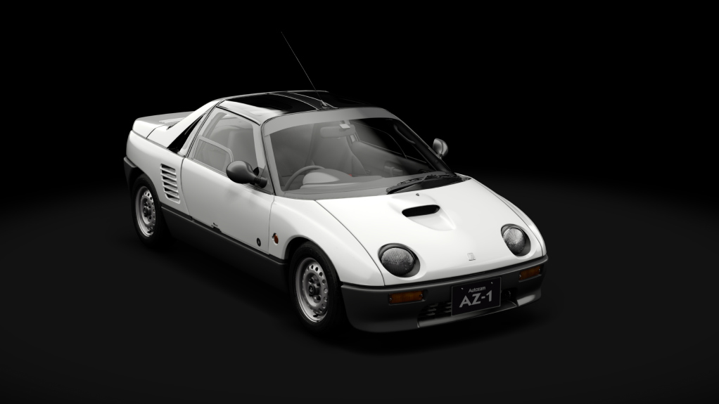 Mazda Autozam AZ-1 1992 tweaked, skin 03_white