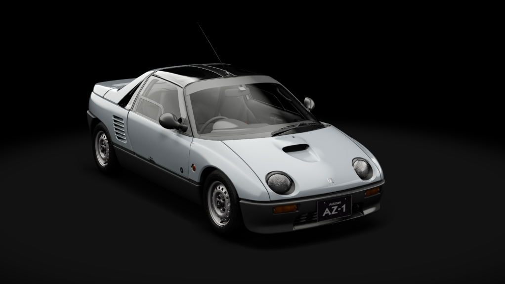 Mazda Autozam AZ-1 1992 tweaked, skin 04_silver_metallic