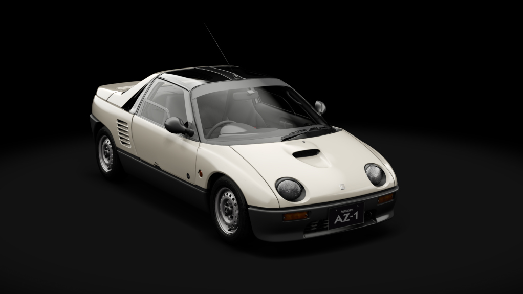 Mazda Autozam AZ-1 1992 tweaked, skin 05_white_pearl