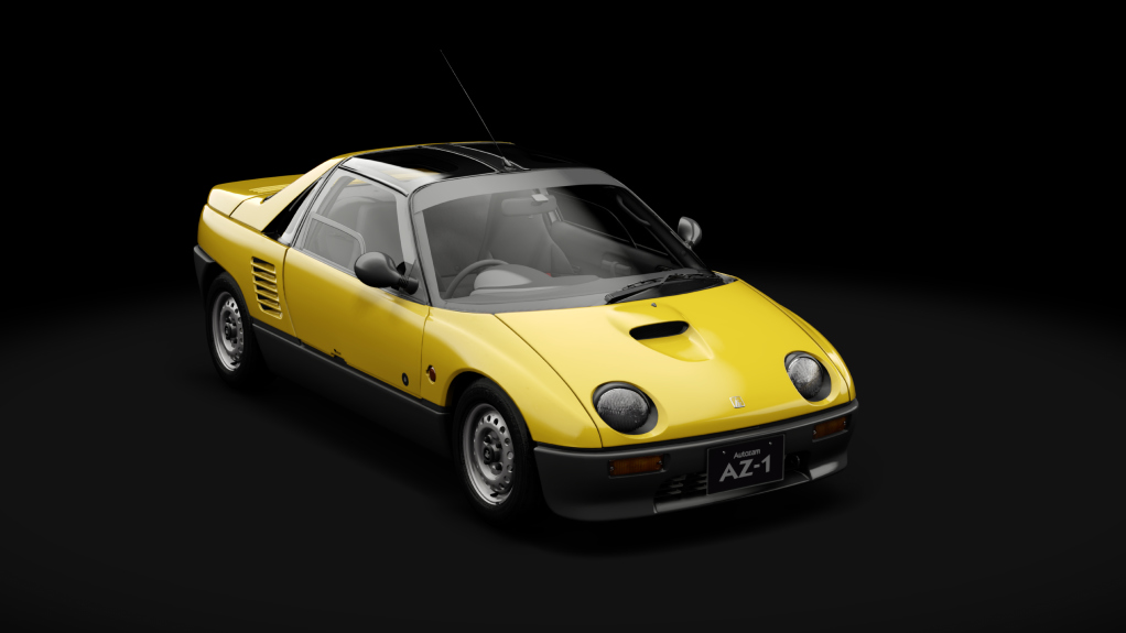 Mazda Autozam AZ-1 1992 tweaked, skin 06_yellow