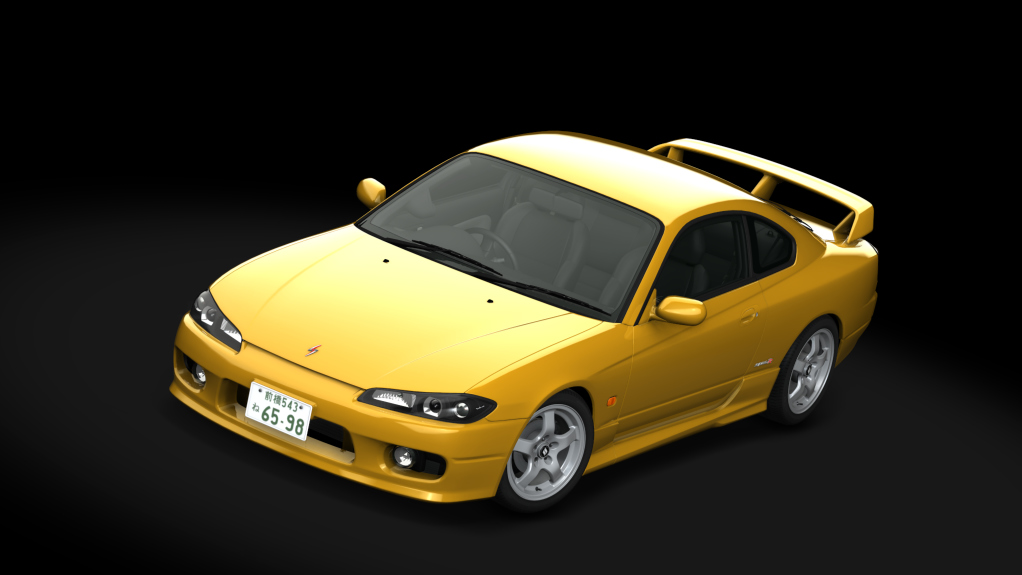 Nissan Silvia spec-R HS, skin 02_Lightning_Yellow