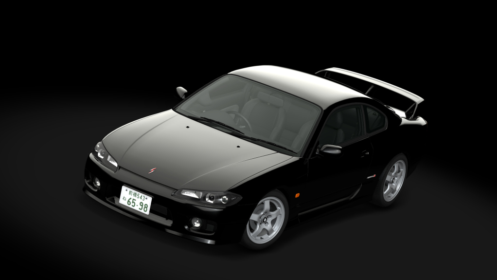 Nissan Silvia spec-R HS, skin 04_Super_Black