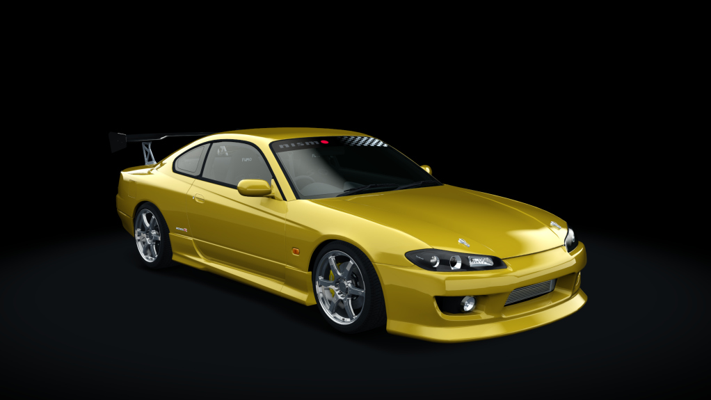 Nissan Silvia spec-R S15 Tuned, skin 04_Lightning_Yellow