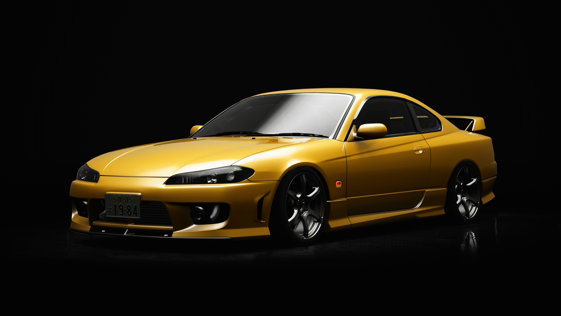 Nissan Silvia S15 AERO TUNED, skin 17_itsdraik_EV1_Lightning_Yellow