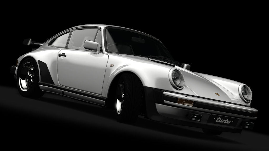 Porsche 911 (930) Turbo, skin gt_silver_metallic