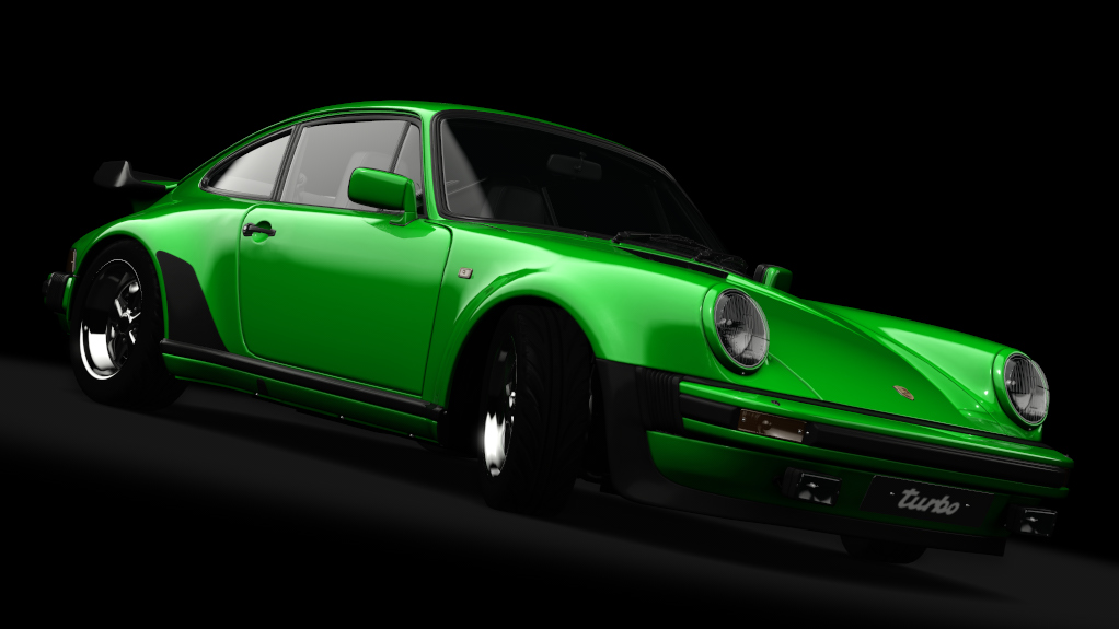 Porsche 911 (930) Turbo, skin lizard_green