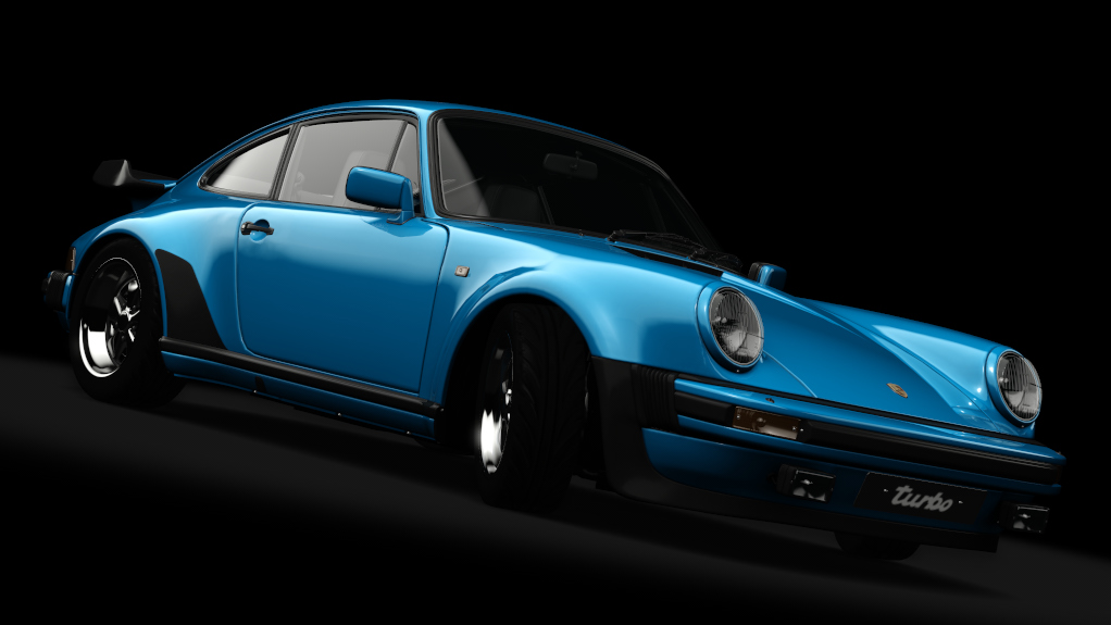 Porsche 911 (930) Turbo, skin mexico_blue