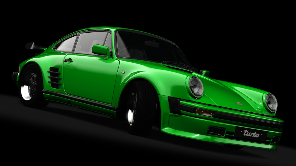 Porsche 911 (930) Turbo LE, skin lizard_green