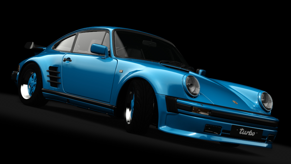 Porsche 911 (930) Turbo LE, skin mexico_blue