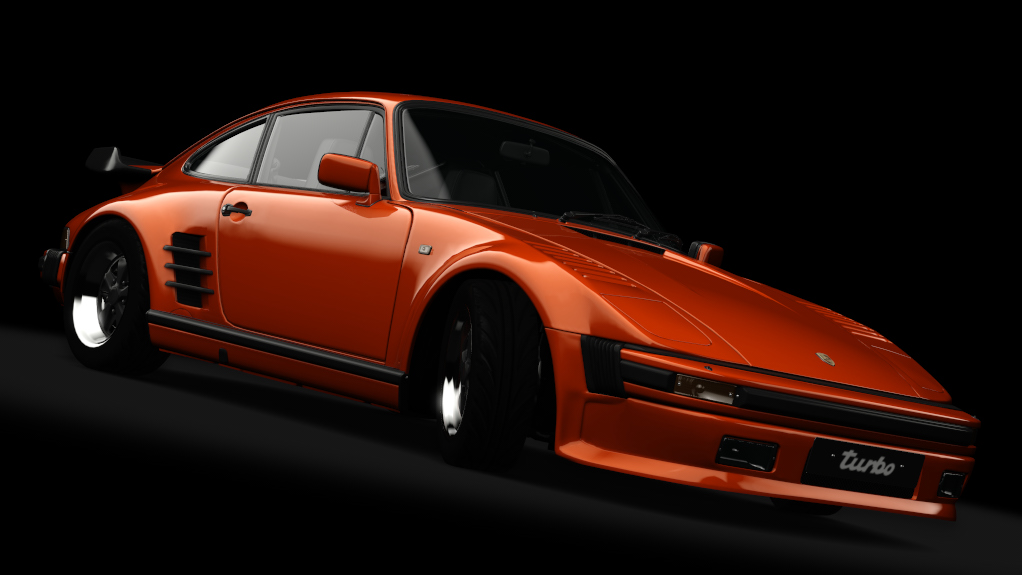 Porsche 911 (930) Turbo SE, skin lava_orange