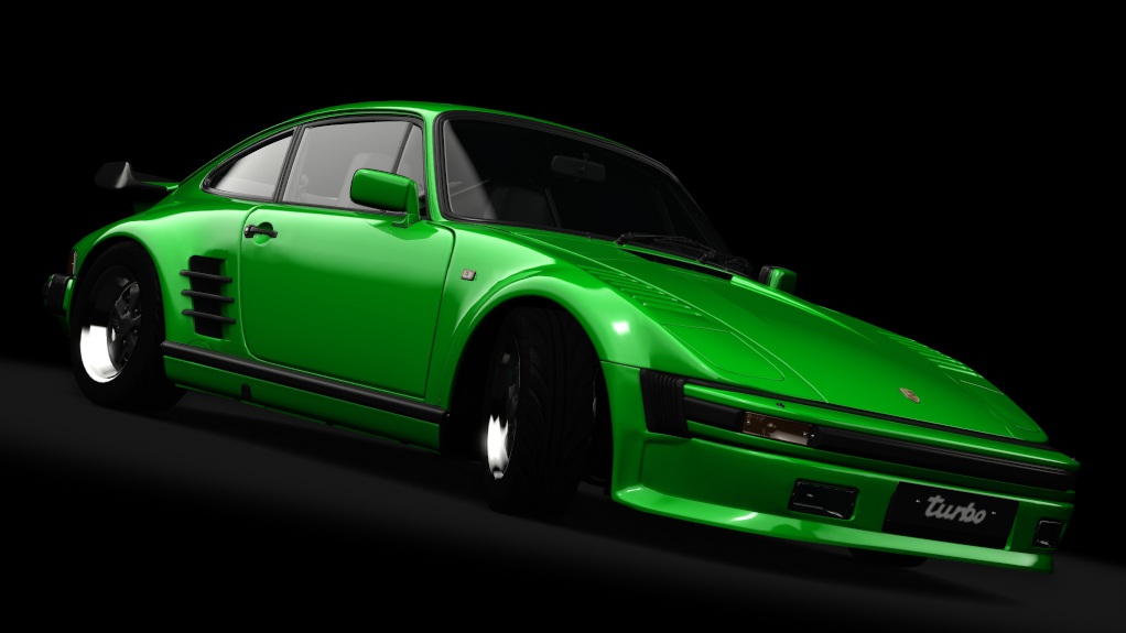 Porsche 911 (930) Turbo SE, skin lizard_green