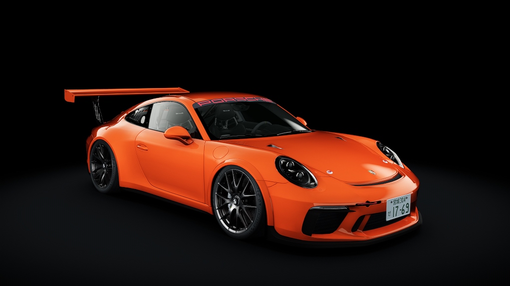 Porsche 911 Cup Street, skin 04_lava_orange