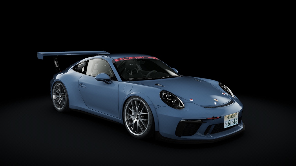 Porsche 911 Cup Street, skin 11_graphite_blue_metallic