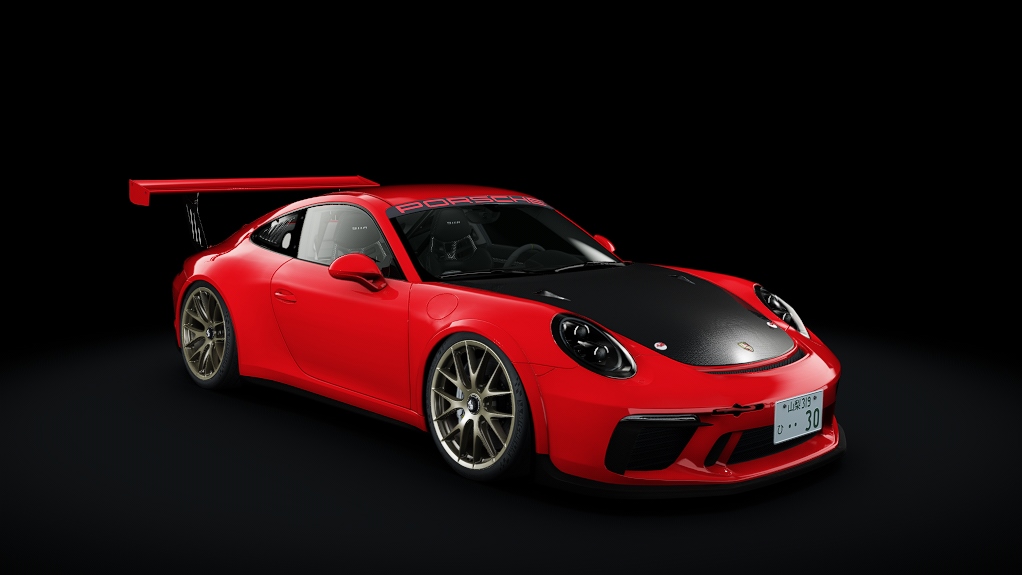 Porsche 911 Cup Street, skin 19_carmine_red - Carbon alt