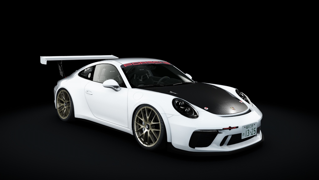 Porsche 911 Cup Street, skin 20_carrara_white_metallic - Carbon alt